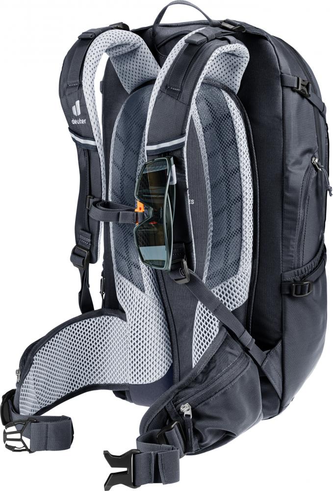 Deuter Trans Alpine 30 Fahrradrucksack Schwarz - Rucksack für alpine Mehrtagestouren
