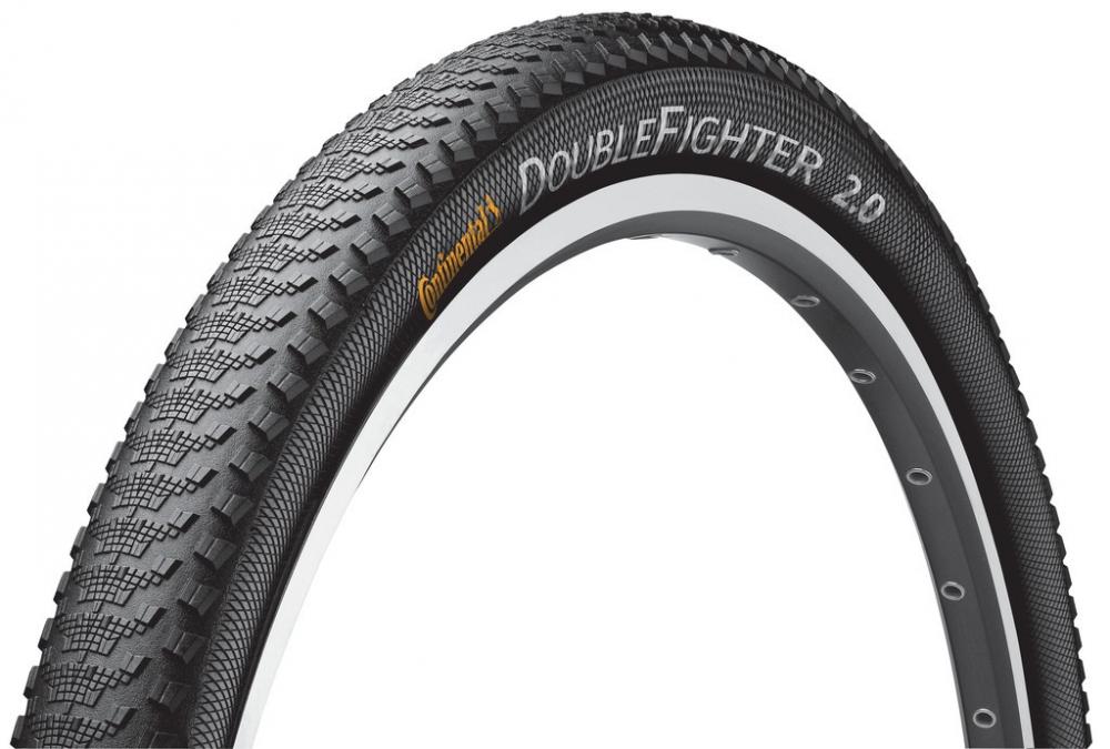2x Reifen Continental Conti Double Fighter III 27.5x2.00 + 2 x Schlauch Continental SV 42mm