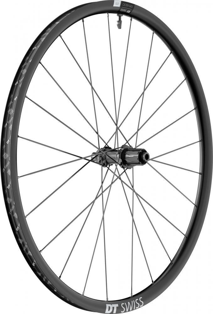 DT Swiss GR 1600 SPLINE 27,5 Zoll 584x25mm robustes schwarzes Gravel-Vorderrad