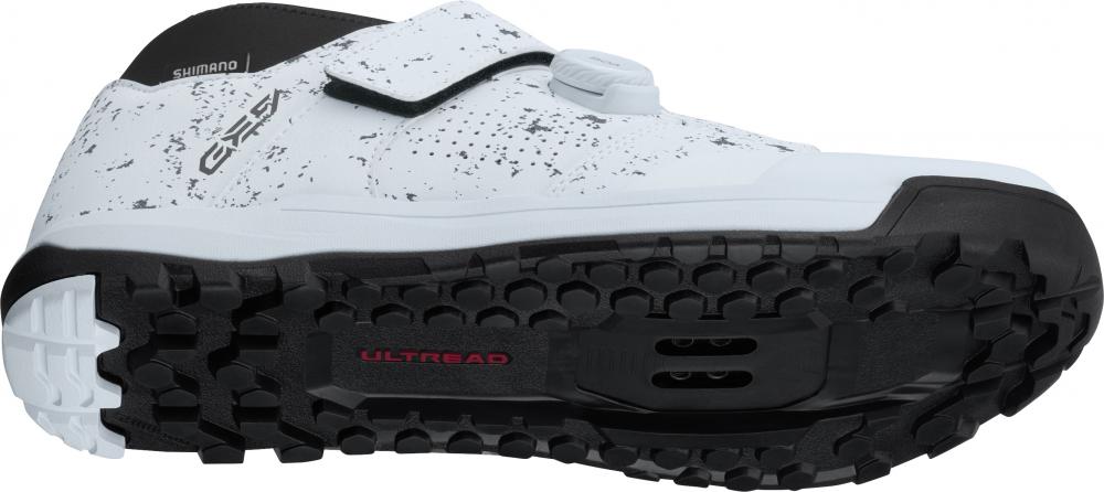 SHIMANO Fahrradschuhe GE900H Herren/Damen MTB SPD Größe 48 Weiß