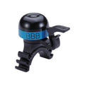 BBB Cycling BBB Klingel minibell schwarz/blau One Size schwarz - leichte Fahrradklingel