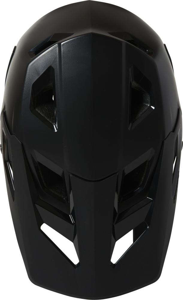 FOX YTH RAMPAGE HELMET Full Face Black Größe YL