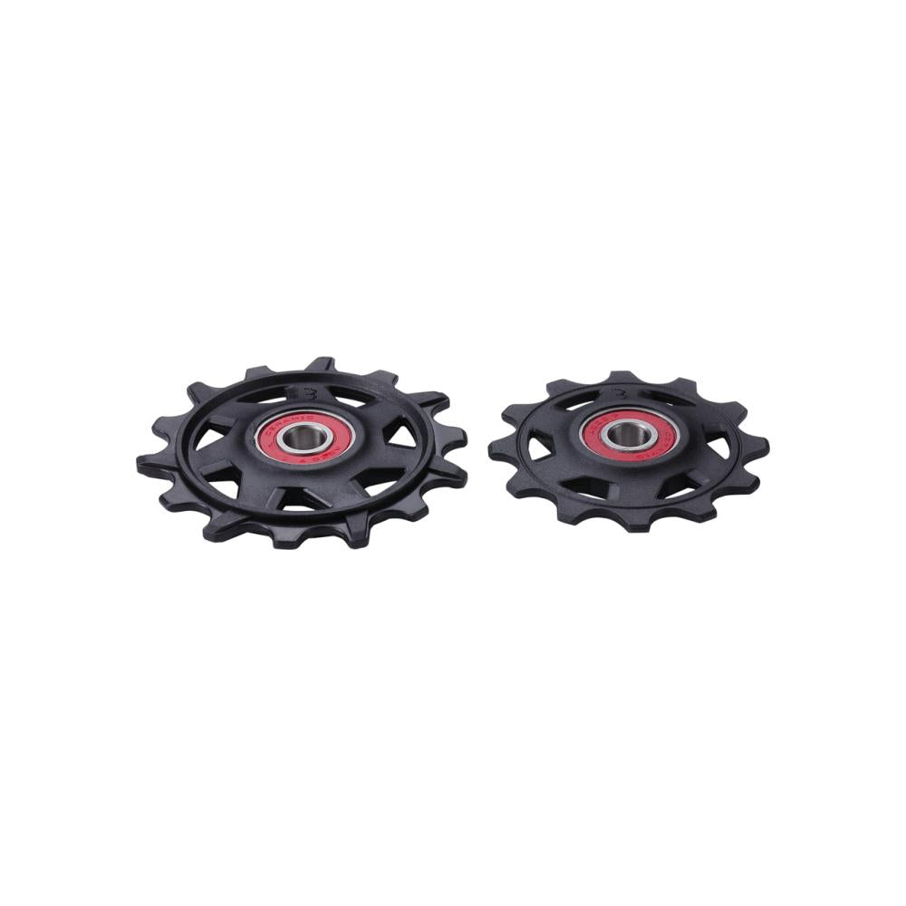 BBB Cycling Schaltungsrädchen RollerBoys 12T-14Z Ceramic 12T-14T schwarz - leichgängige, präzise Schaltperformance