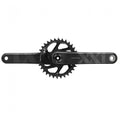 SRAM XX1 Eagle DUB Kurbelgarnitur 175mm 34T schwarz für 1x12-Antriebe, maximale Schaltperformance.