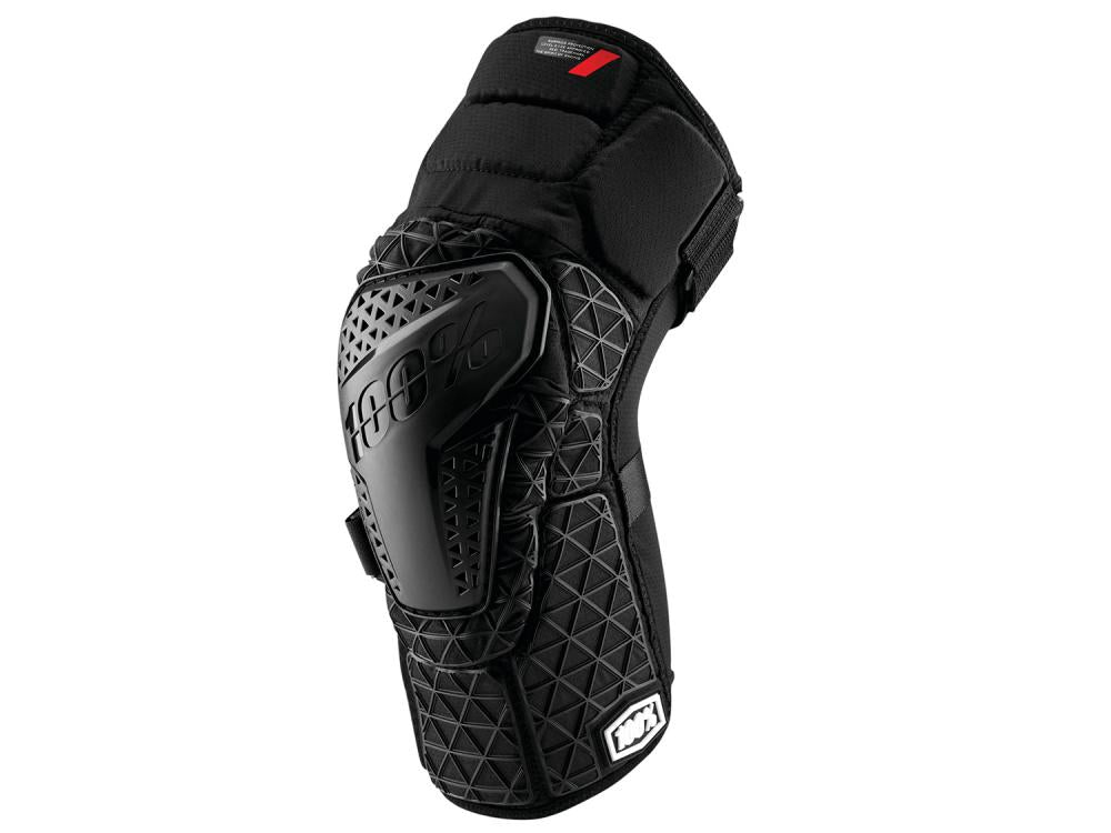 100% Surpass knee guards M black - maximaler Aufprallschutz für harte Einsätze