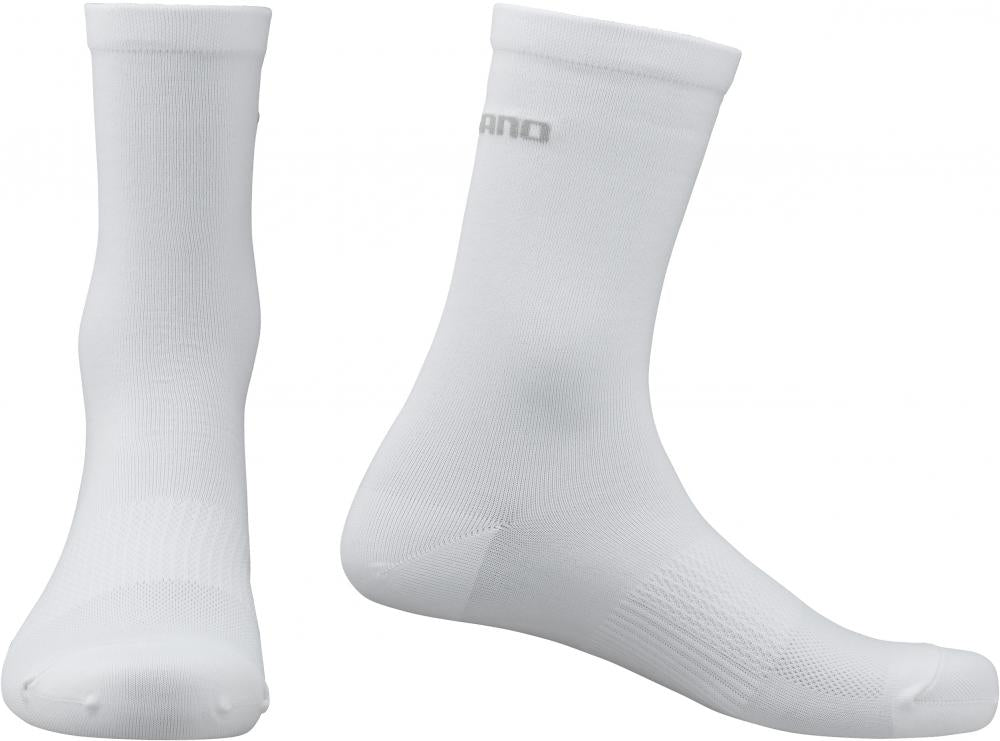 SHIMANO PERFORMANCE SOCKS WHITE Gr. 39-42 WHITE - atmungsaktive Radsocken