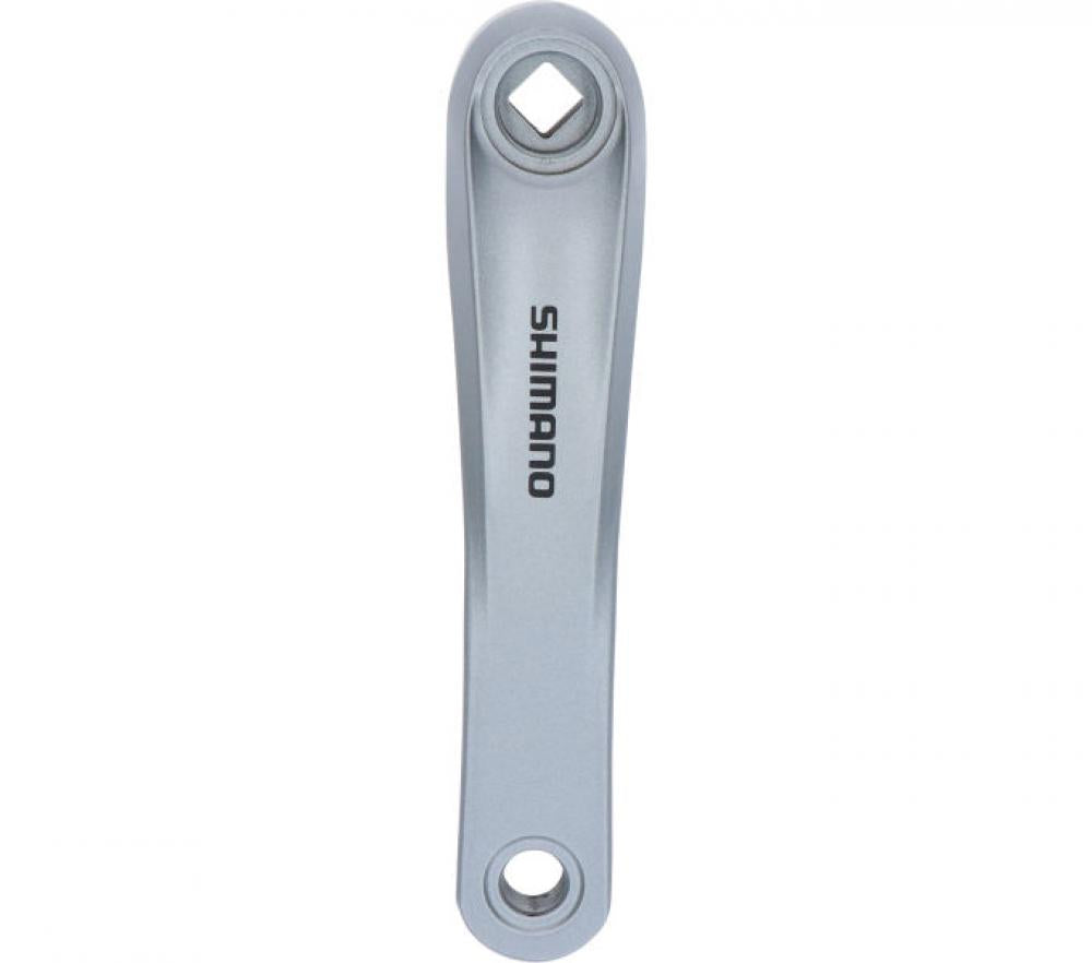 SHIMANO Kurbelarm Links 165 mm FC-TY501 Silber - 165 mm, Silber