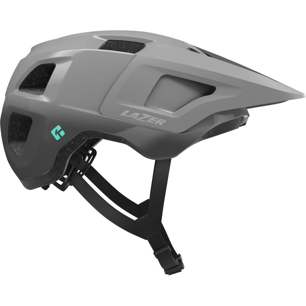 LAZER Helm Finch KinetiCore MTB Grey Unisize - sicherer MTB-Helm mit TurnSys
