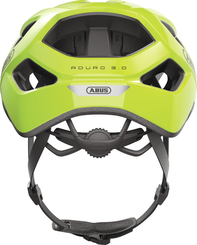 Abus Fahrradhelm Aduro 3.0 M=52-58cm signal yellow