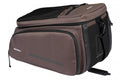Basil Move MIK Gepäckträgertasche 10-26 Liter braun - wasserabweisend, erweiterbar, inkl. MIK-Adapterplatte