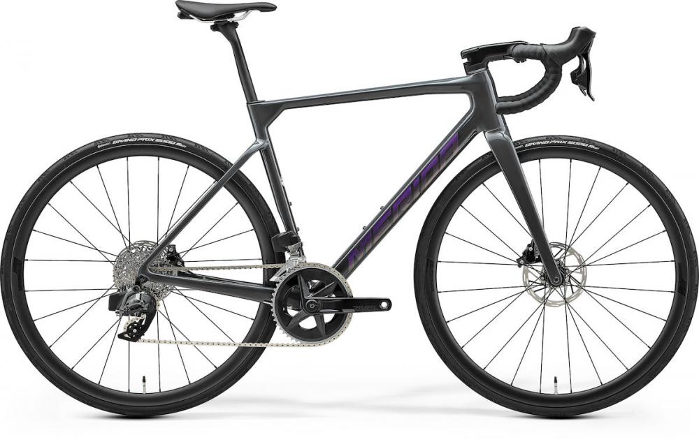 Merida SCULTURA 7000 V3 dark grey(purple) XL DARK GREY(PURPLE) - leichtes Performance-Rennrad