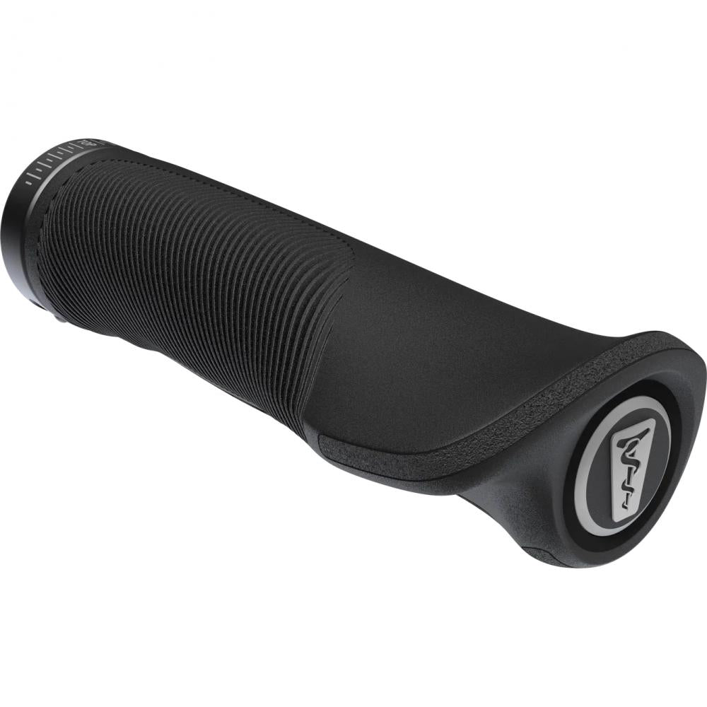 SQLab Griff 710 2.0 S - Ergonomischer Fahrradgriff mit 3D-Passform - Griffgummi - ideal für MTB & Trekking Größe schwarz