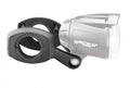 Busch&Müller Lampenhalter für Lenker für Dynamo-Scheinwerfer StVZO, schwarz.