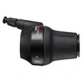Schwarzer Shimano Nexus SL-C7000 5-fach Drehgriffschalter für 5-Gang Nabenschaltungen.