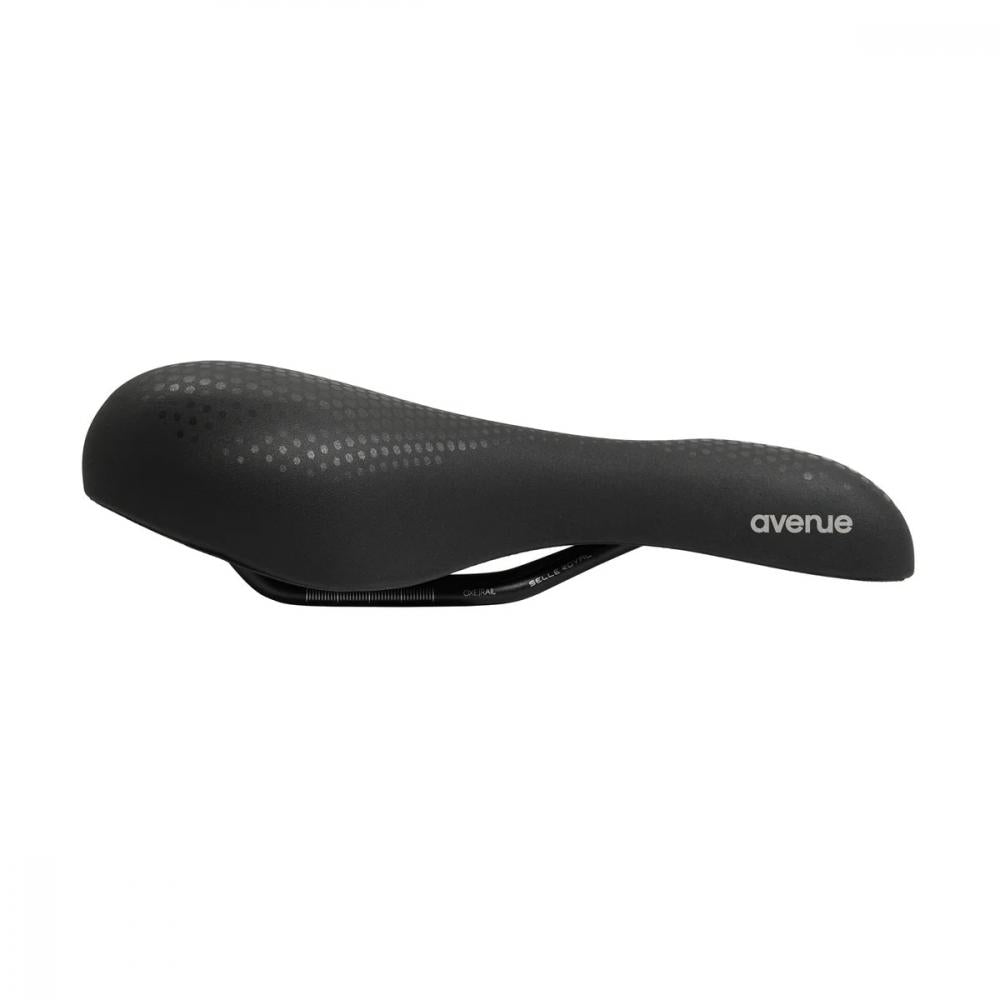 Selle Royal Alpine Athletic Fahrradsattel, schwarz, für City, Trekking, Urban und Pedelec.