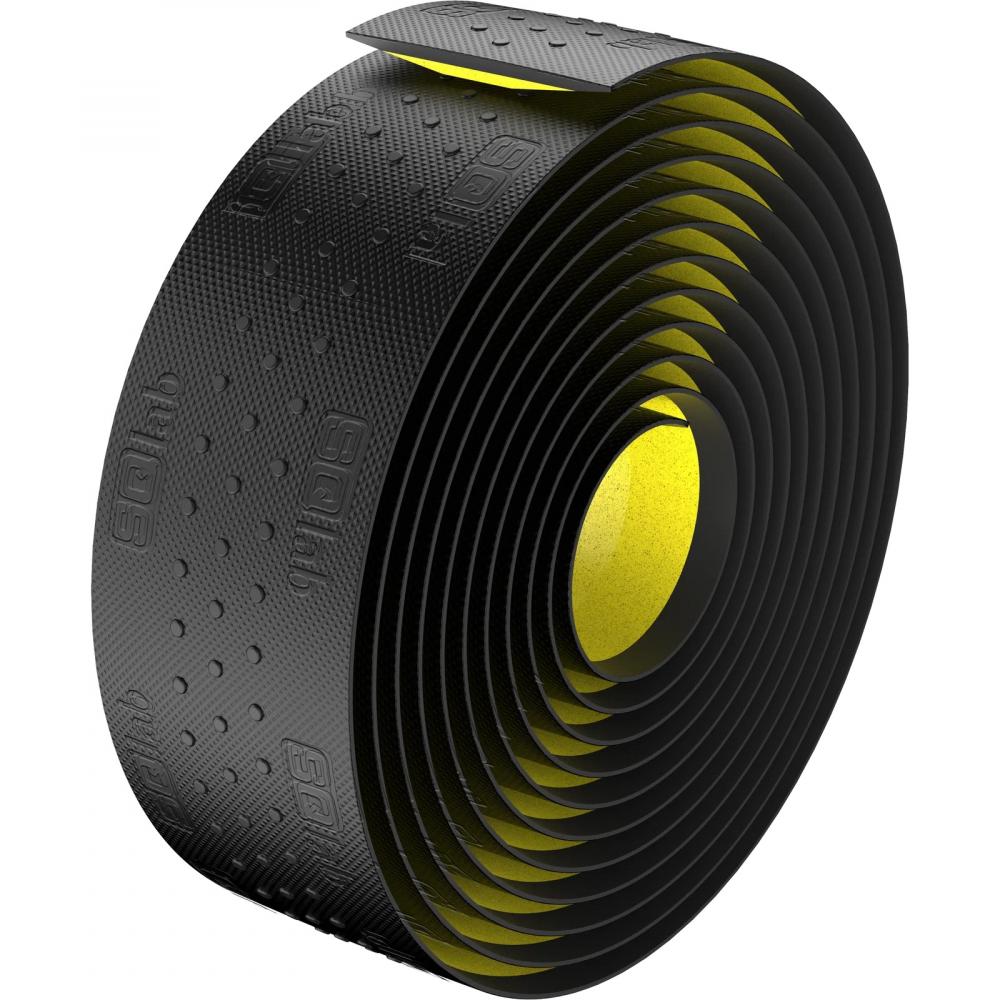 SQlab 714 Gravel Lenkerband schwarz ? rutschfestes - stoßdämpfendes Lenkerband für optimalen Grip bei jedem Wetter 2500 mm Länge 30 mm Breite 3 mm Dicke