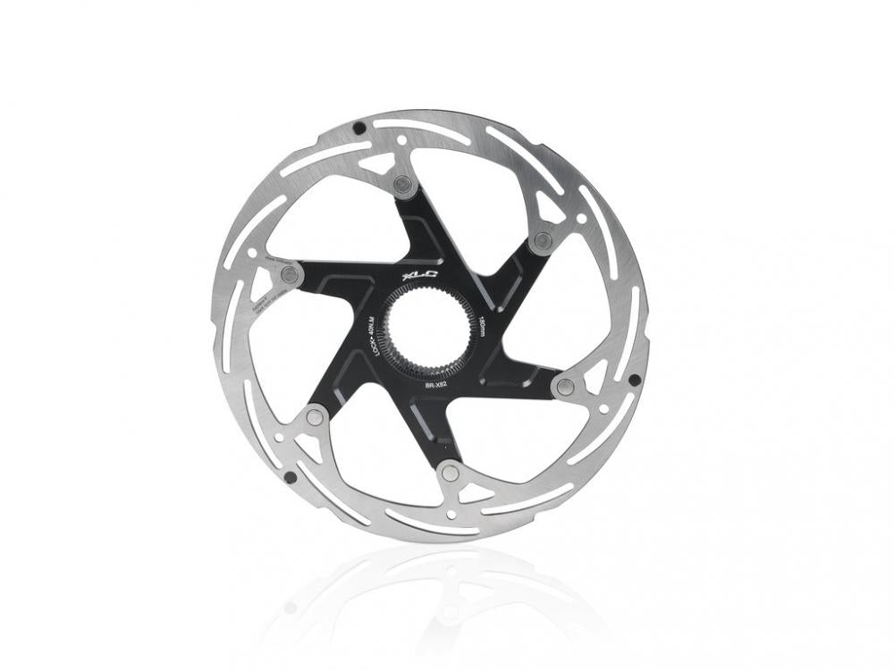 XLC Bremsscheibe BR-X82 Centerlock 140mm, 1,85mm, silber für Fahrräder.