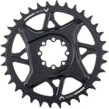 Schwarzes SRAM T-Type Eagle S1000 Aluminium Kettenblatt 30T für präzisen Eagle-Antrieb.