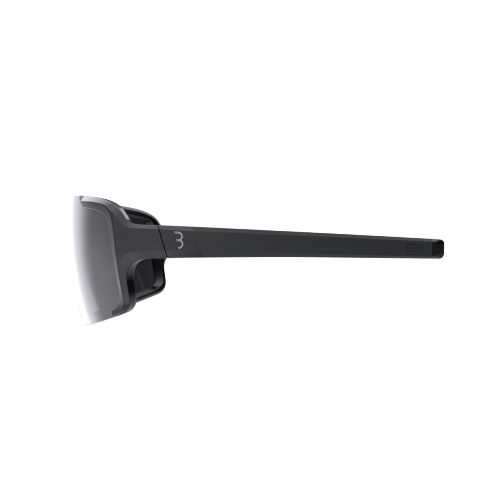 BBB Cycling BBB sportbril Chester Smoke flash Größe M schwarz - sportliche Vollrahmenbrille mit sicherem Sitz
