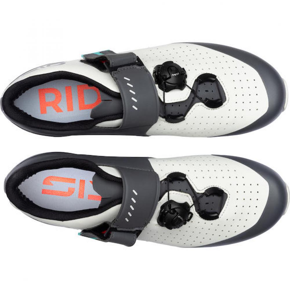 Sidi MTB PHYSIS ice white/anthracite 46 Weiß/Anthrazit - leichter MTB-Schuh mit Carbonsohle
