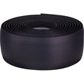 Schwarzes Velox Lenkerband CLASSIC aus PU, aufgerollt, mit feiner Narbung für Rennrad-Lenker.