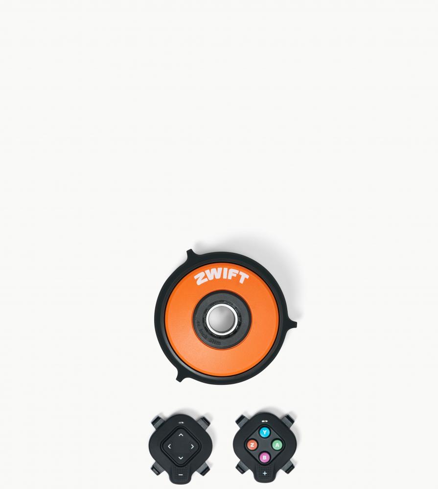 ELITE Rollentrainer Avanti W/Zwift Cog und Click - Direktantrieb Heimtrainer - zeitgemäße Lösung