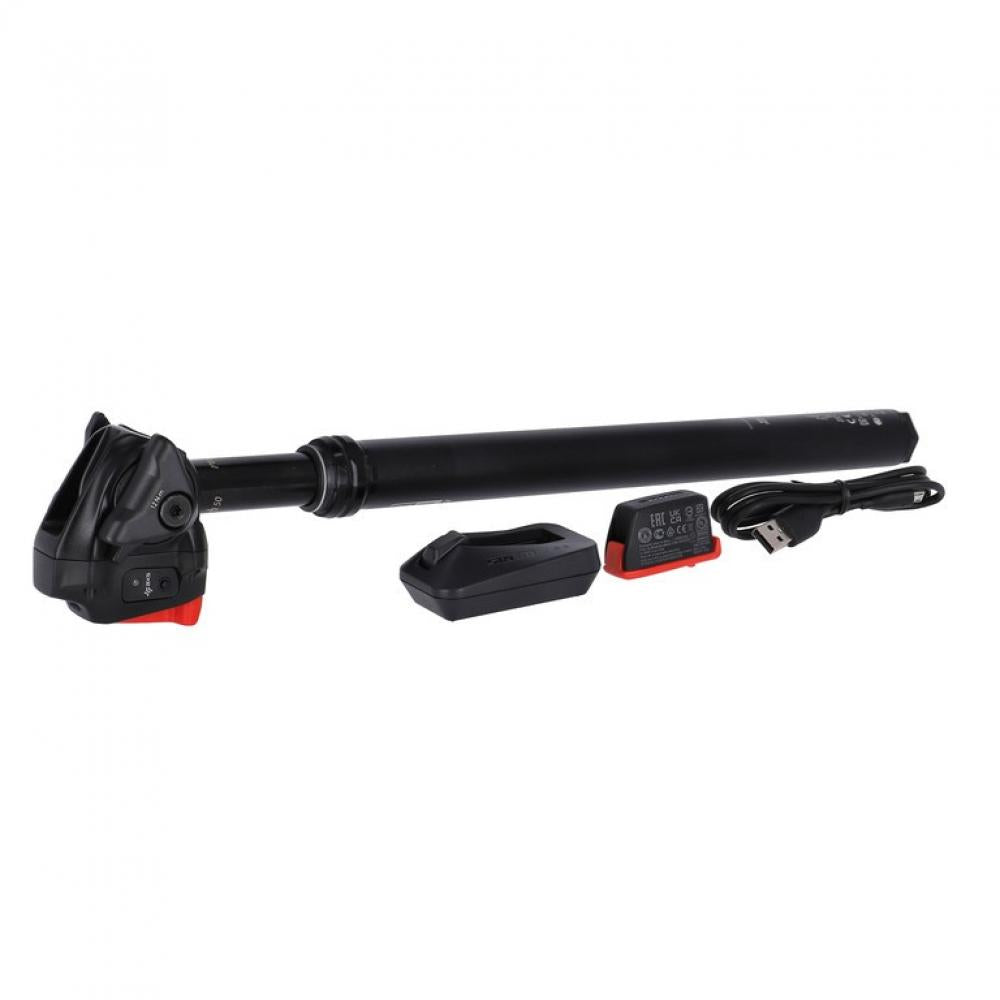 Rockshox Reverb AXS XPLR Sattelstütze 27.2mm 350mm schwarz, 50mm Hub, mit Akku und Ladekabel