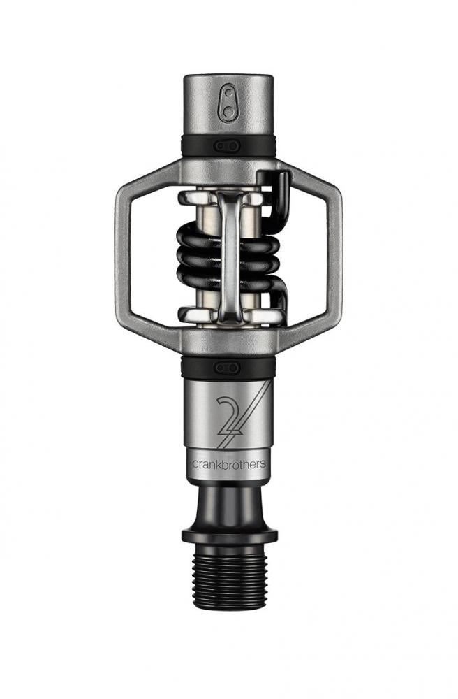 Crankbrothers Eggbeater 2 Klick-Pedal in Silber-Schwarz.