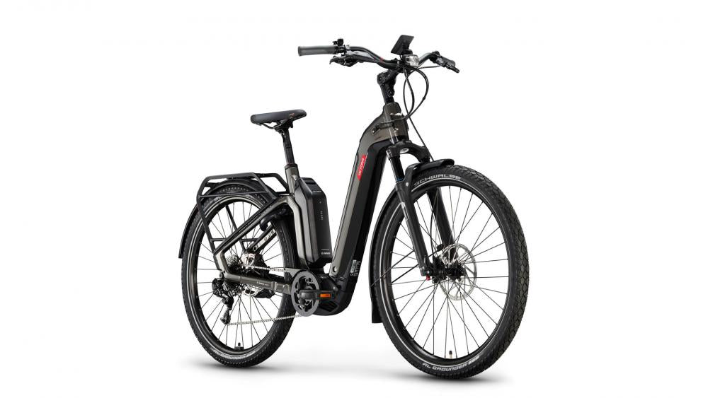 VICTORIA Elektro-Urbanrad "UTILYON 6" (#1), Wave, 29", anthracite grey, SHIMANO "Deore XT", 11-Gang, 52cm