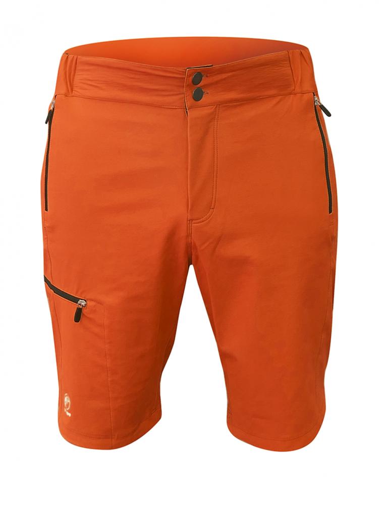 CHIBA Man Leisure Pants Nature - Radhose 4XL, rot, atmungsaktiv, elastischer Bund