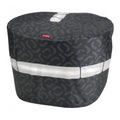 KLICKfix Regenschutzhülle M schwarz für Reisenthel Bikebasket 26x35x34 cm