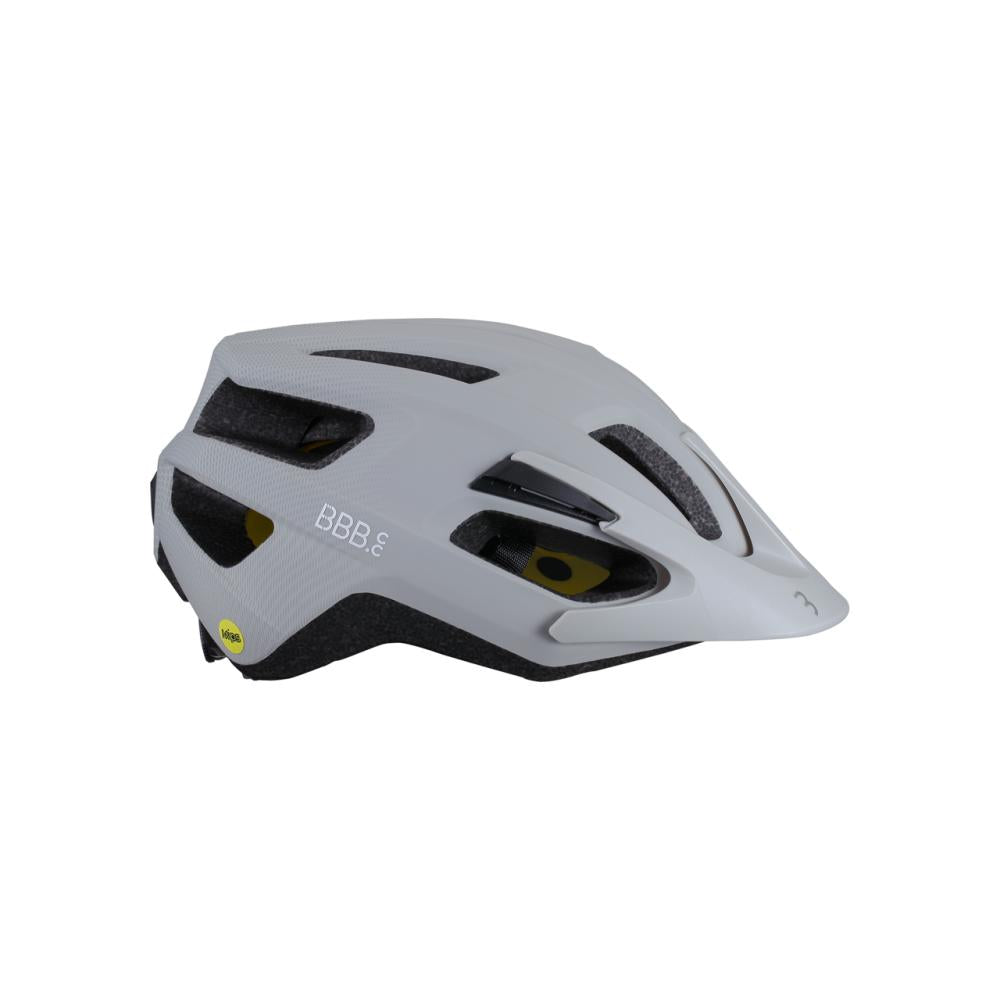 BBB Cycling BBB Helm Dune MIPS 2.0 M matt grau - sicherer Allround-Fahrradhelm