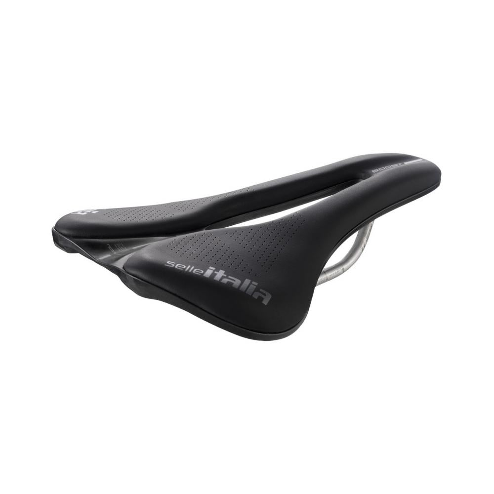 Selle Italia Novus EVO Boost TI SF L3 - Superflow Rennrad-/Gravel-Sattel, Titanstreben 7 mm, 145×248 mm