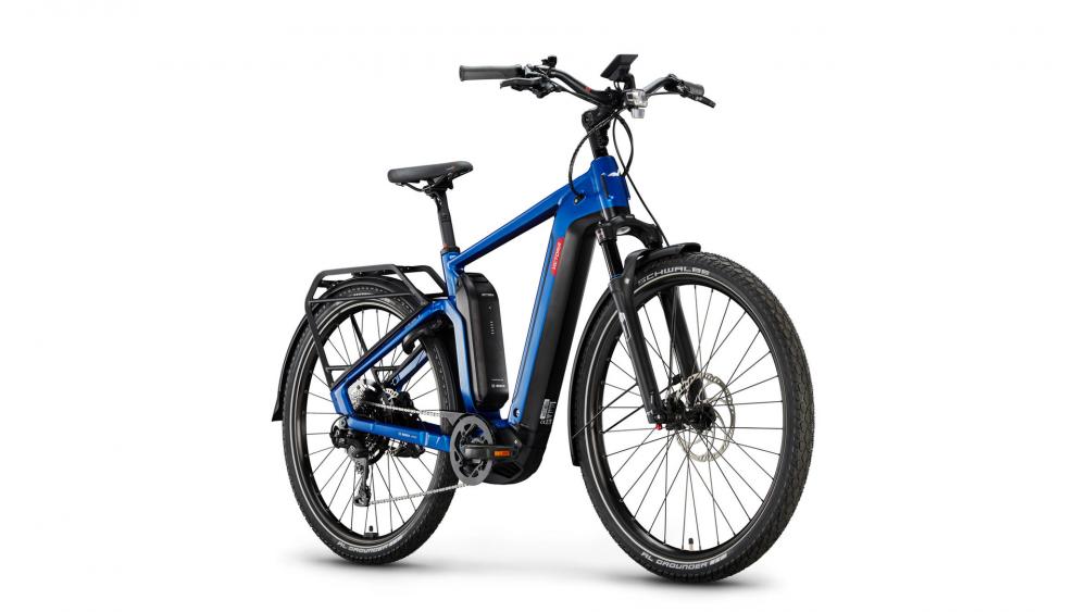 VICTORIA Elektro-Urbanrad "UTILYON 4" (#1), Unisex, 29", aquamarin blue , 10-Gang SHIMANO "Deore", 56cm