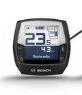 Bosch Intuvia eBike Display BUI255 anthrazit mit digitaler Anzeige für Geschwindigkeit und Reichweite.