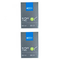 Schwalbe Fahrradschlauch AV1, 12 Zoll, 47/62-203, mit 45° Winkelventil, Doppelpack