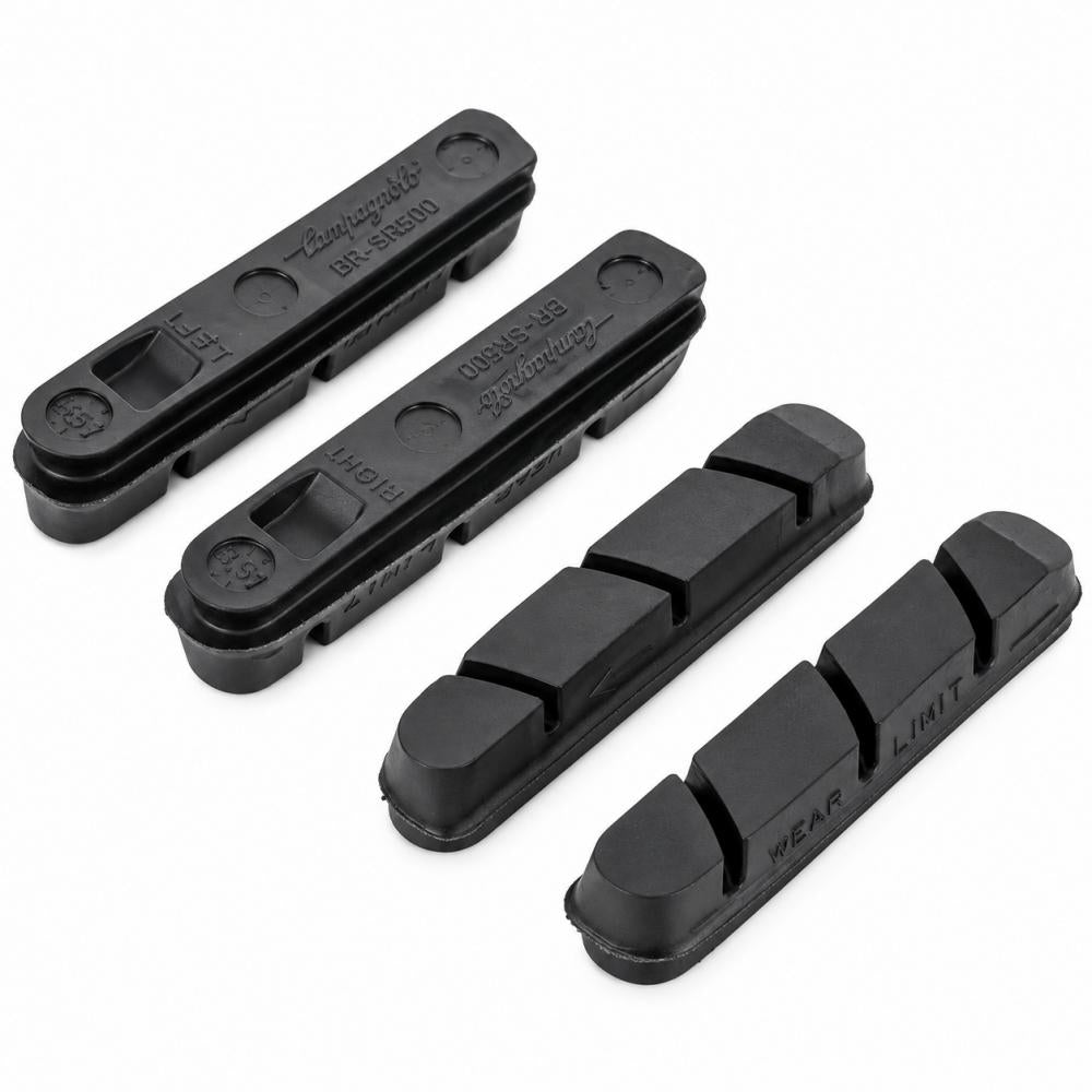 Campagnolo BR-SR500 Bremsbeläge für Aluminiumfelgen - 4 Stück - schwarz
