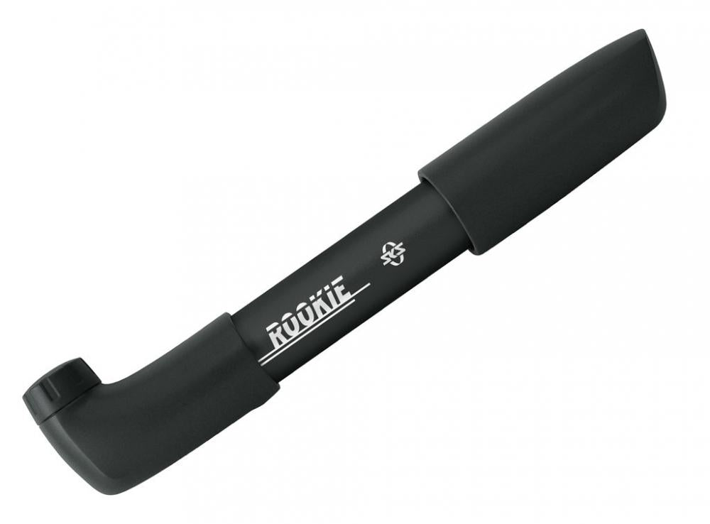 SKS Minipumpe Rookie schwarz - 245-260 mm - reversibel für DV/AV/SV - leistungsstark und kompakt - ideal für unterwegs - langlebig und einfach zu bedienen