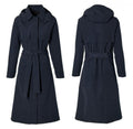 Basil Fahrrad Regentrenchcoat Mosse Damen night blue Größe M