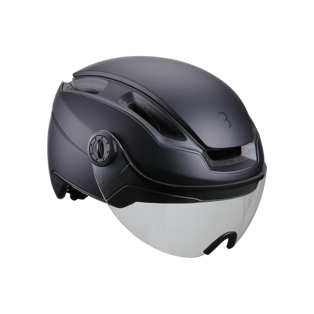 BBB Cycling Indra Face Shield Helm M matt schwarz - sicherer E-Bike- und Fahrradhelm