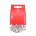 Procraft Pin Kit Flat Grip Advanced 40 Stück Silber - sicheres Pedal-Upgrade