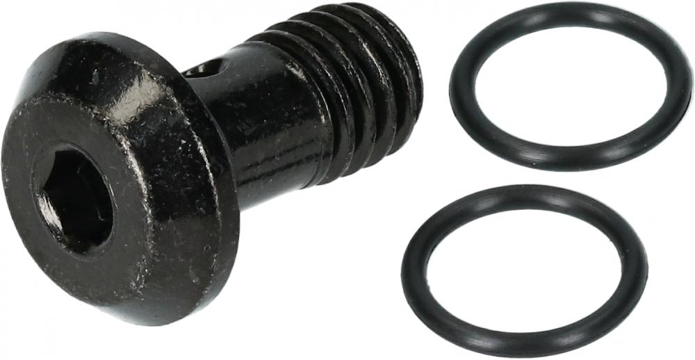 SHIMANO Bremsleitungsschraube BR-M8100 inkl. Dichtring - 5 g, Radsport-Ersatzteil