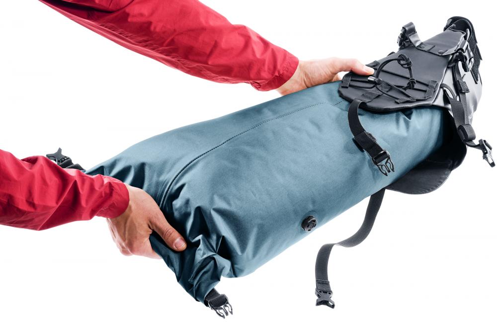 Deuter Cabezon SB 16 Satteltasche 16L Wasserdicht - Zweiteilige Bikepacking-Tasche für Gravel & Rennrad