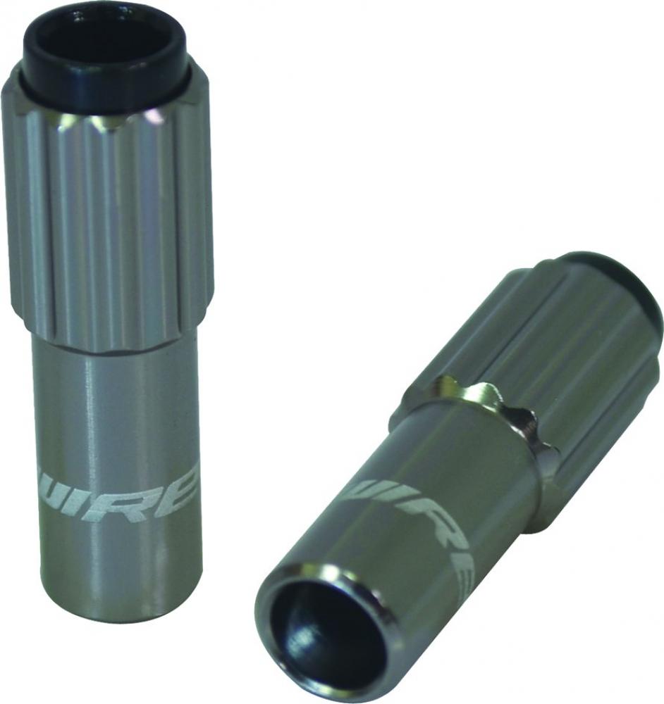 Jagwire Sport Inline Zugeinsteller für Schaltung 4,0/4,5 mm Schwarz - Sichere Justierung