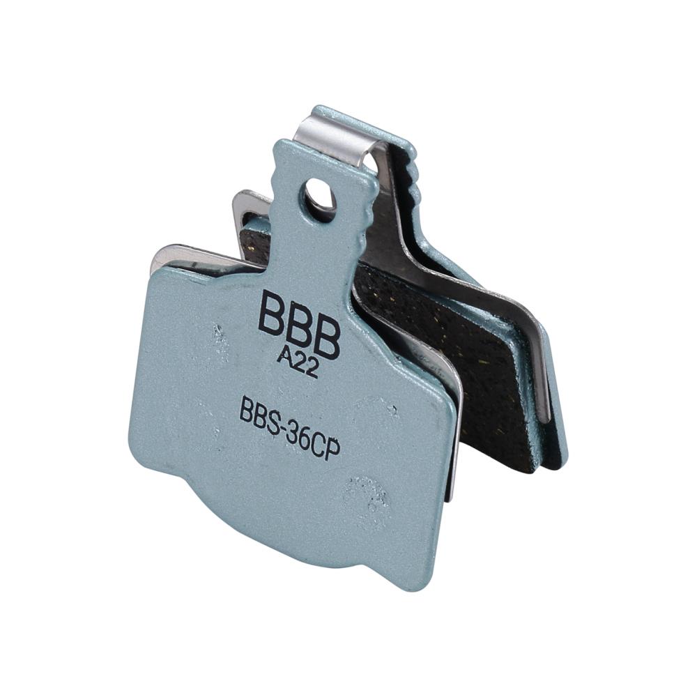 BBB Cycling Bremsbeläge DiscStop Coolfin organic blau - starke, gut kühlende Scheibenbremsleistung
