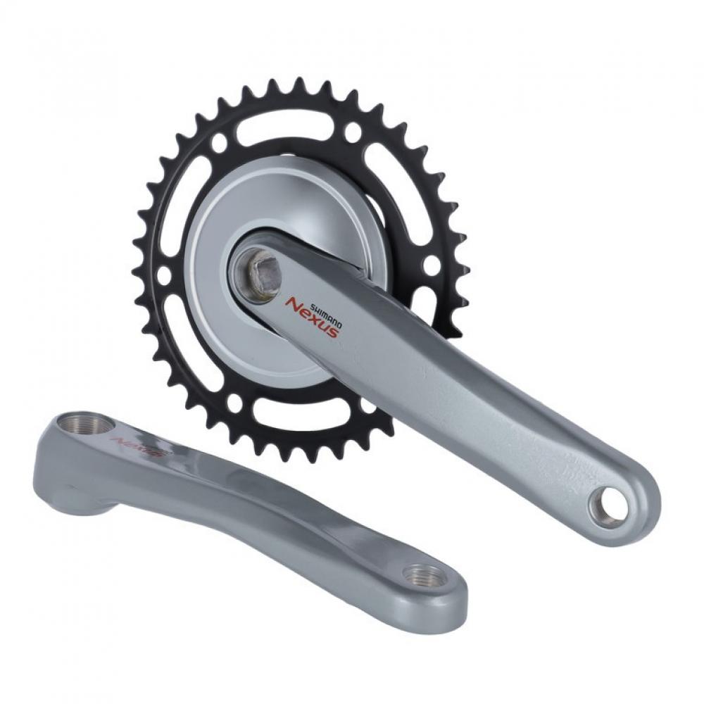 SHIMANO Kurbelgarnitur NEXUS FC-C6000 - 38 Zähne, silber