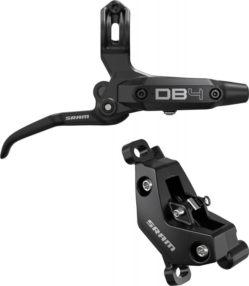 SRAM DB4 Bremse hinten: Leistungsstarke, wartungsarme Scheibenbremse in Schwarz für Trail & Enduro.