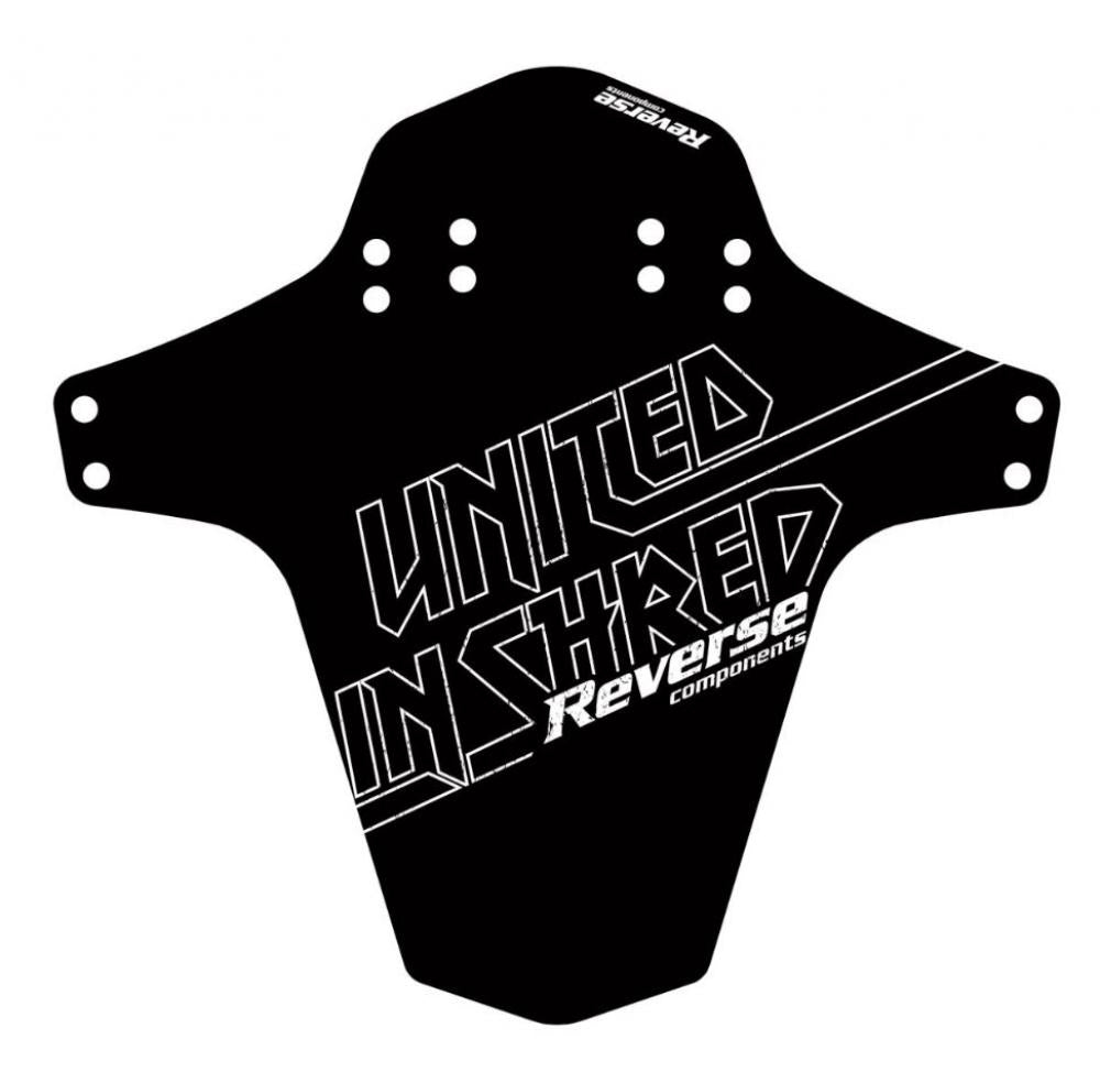 Reverse Schutzblech Mudfender MTB United Shred Vorder- u.Hinterradmontage schwarz weiß