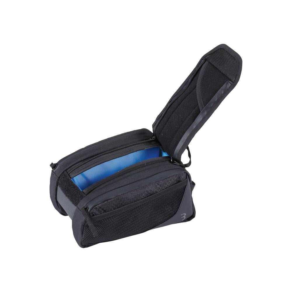 BBB Cycling Rahmentasche TopTank X 20x6x11 cm schwarz - 1,5L Stauraum am Oberrohr