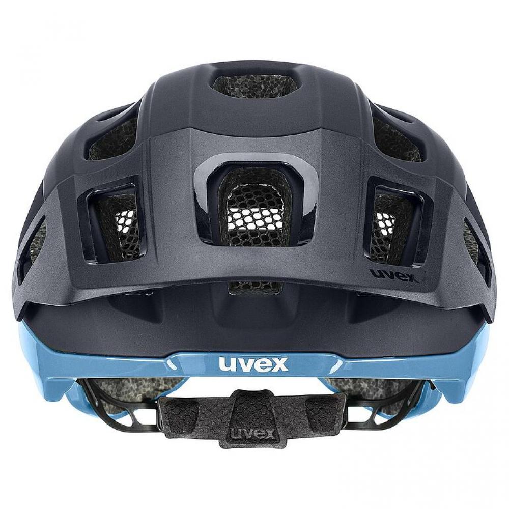Uvex React MTB Fahrradhelm deep space-azure matt 59-61 cm - Double Inmould, 3D IAS, Monomatic